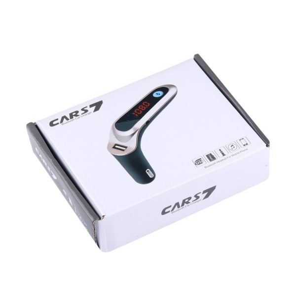 CARS7 Bluetooth-autolader met digitaal display voor mobiele telefoon