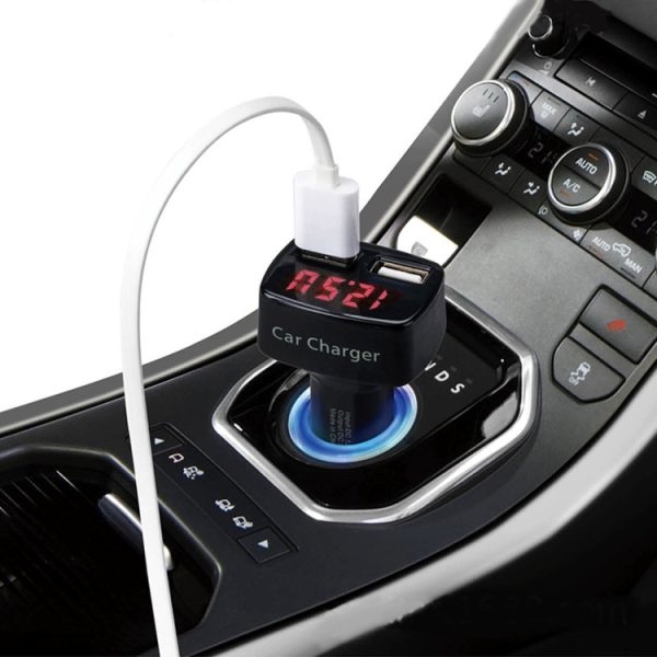 DC 12-24V Input Intelligent Matching Current Intelligent Charge 5V 3.1A Output Dual USB-poorten Autolader