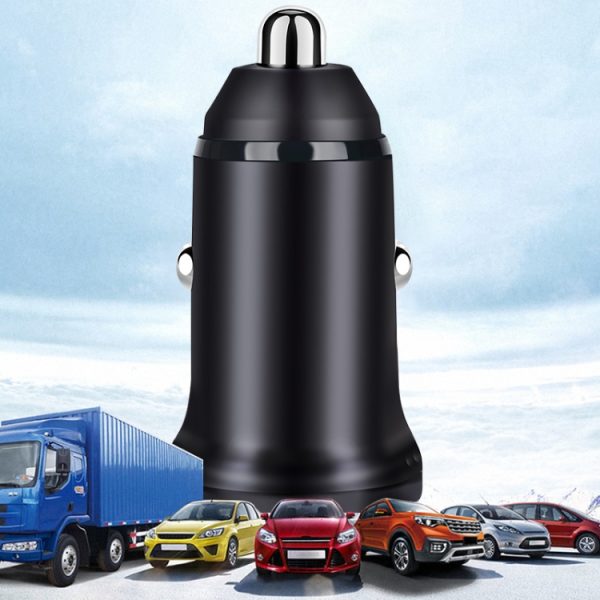 PD 20W USB-C / Type-C + QC 3.0 USB-interface snelladende autolader