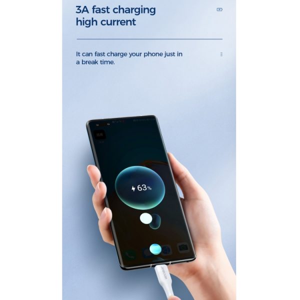 JOYROOM S-1230M3 60W PD Type-C / USB-C naar Type-C / USB-C snellaadgegevenskabel, 1.2m, 1.8m
