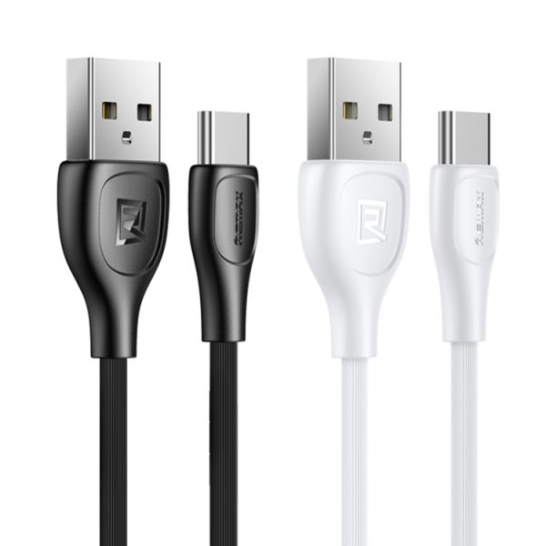 Remax 2.1A Lesu Pro Series laaddatakabel, lengte: 1m, Type-C, 8 Pin, Micro USB