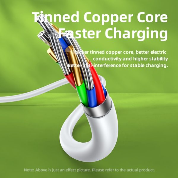 REMAX RC-198a Chaining II-serie 5A USB naar USB-C / Type-C snellaaddatakabel, kabellengte: 1m, RC-198a