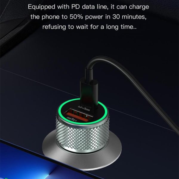 TOTUDESIGN DCCPD-10 Blade Series 20W snelladende autolader