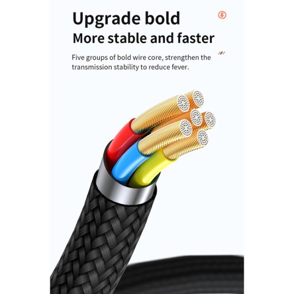 ADC-008 100 W USB-C / Type-C naar USB-C / Type-C snellaadgegevenskabel, 1m, 2m