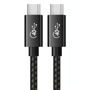 PD 100 W USB-C / Type-C naar USB-C / Type-C Thunderbolt 4 volledig functionele datakabel, 0.5m, 1m, 1.5m, 2m