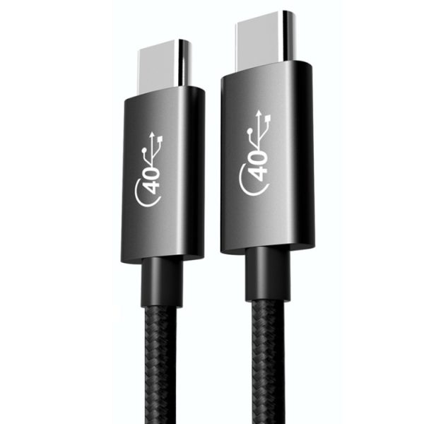 PD 100 W USB-C / Type-C naar USB-C / Type-C Thunderbolt 4 volledig functionele datakabel, 0.5m, 1m, 2m