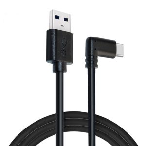 USB Male naar USB 3.2 Gen1 Type-C Elbow VR Link-kabel voor Oculus Quest 1/2, 5m