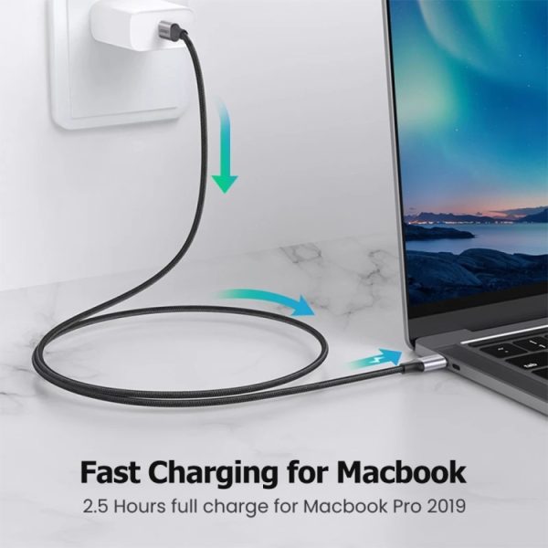 USB-C / Type-C Male naar USB-C / Type-C Male Thunderbolt 3 datakabel, 30cm, 50cm, 80cm, 1m, 1.2m