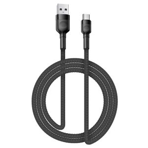 5A Beauty Tattoo USB-oplaadkabel, kabellengte: 1m, USB-C / Type-C, Micro USB, 8 Pin