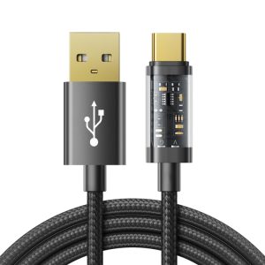 JOYROOM S-UC027A12 USB-A naar USB-C / Type-C 3A synchronisatiegegevenskabel, 1.2m USB-A to USB-C / Type-C, 2m USB-A to USB-C / Type-C