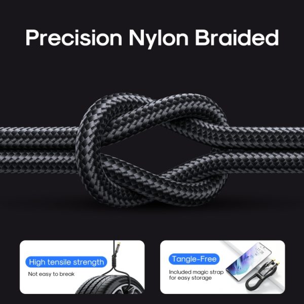 JOYROOM S-UC027A12 USB-A naar USB-C / Type-C 3A synchronisatiegegevenskabel, 1.2m USB-A to USB-C / Type-C, 2m USB-A to USB-C / Type-C