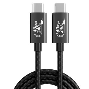 PD240W 40Gbps USB4 snellaadgegevenskabel, 0.5m, 1m, 1.5m, 2m