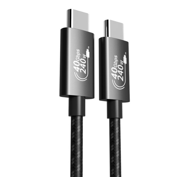 PD240W 40Gbps USB4 snellaadgegevenskabel, 0.5m, 1m, 1.5m, 2m