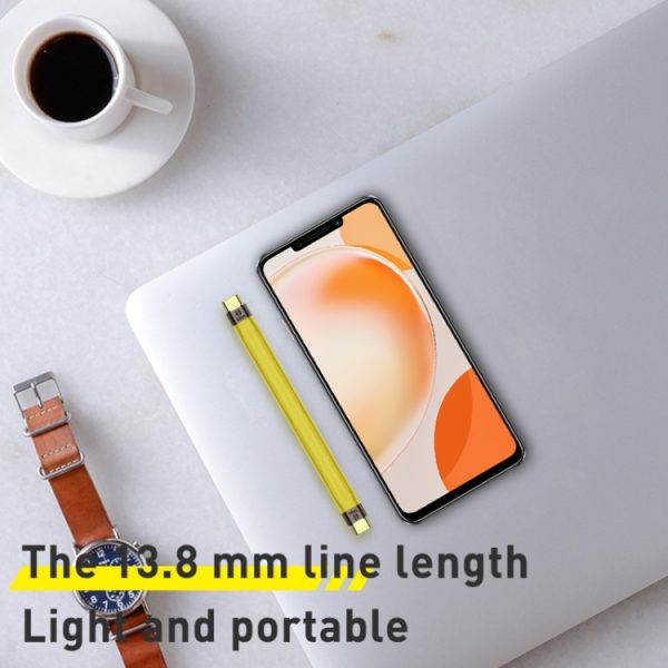 100 W 10 Gbps USB naar USB-C/Type-C FPC flexibele datakabel, lengte: 13,8 cm, 10Gbps USB to USB-C/Type-C