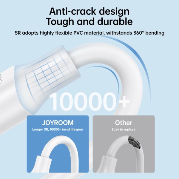 JOYROOM S-UC027A9 3A USB naar USB-C/Type-C datakabel voor snel opladen, lengte: 2m, 2m