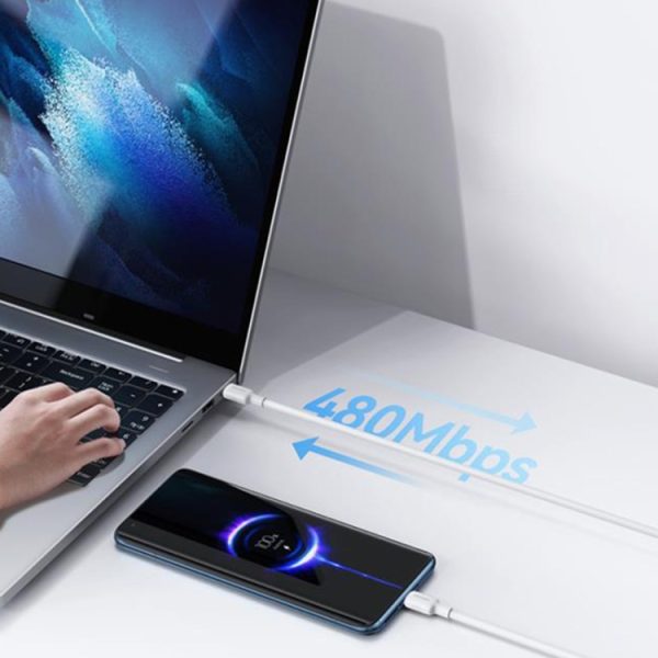 USAMS US-SJ613 U84 PD100W USB-C / Type-C naar USB-C / Type-C laadgegevenskabel, Type-C 1m, Type-C 2m, Type-C 3m