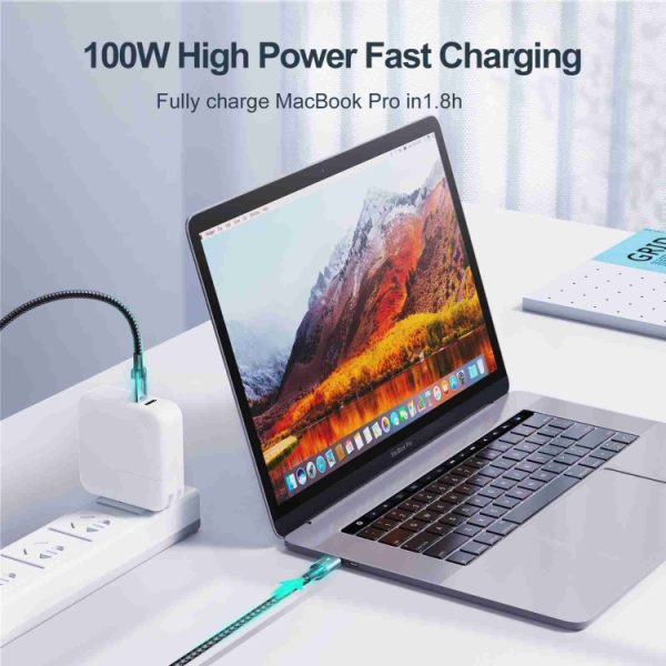 JOYROOM S-CC100A10 Buitengewone serie 100W USB-C / Type-C naar USB-C / Type-C snellaadgegevenskabel, 100W Type-C,1.2m, 100W Type-C,2m, 100W Type-C, 2m