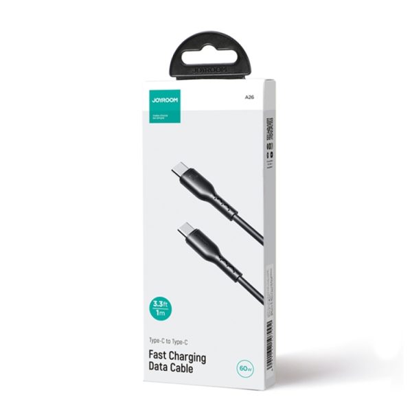 JOYROOM SA26-CC3 Flash Charge-serie 60 W USB-C / Type-C naar USB-C / Type-C snellaadgegevenskabel, 1m, 2m, 3m