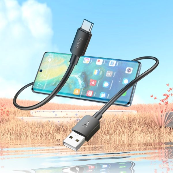 hoco X96 Hyper 27W USB naar USB-C / Type-C oplaadgegevenskabel, 27W USB to Type-C