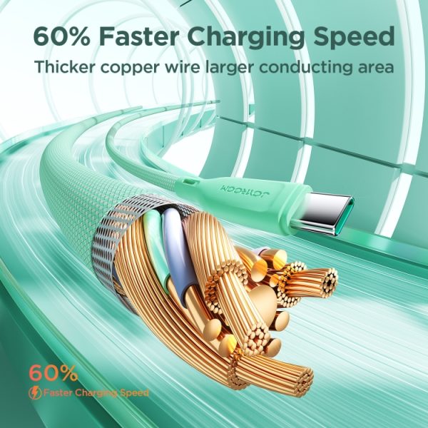 JOYROOM SA34-CC3 60W USB-C/Type-C naar USB-C/Type-C snellaaddatakabel, lengte: 1m, Type-C to Type-C