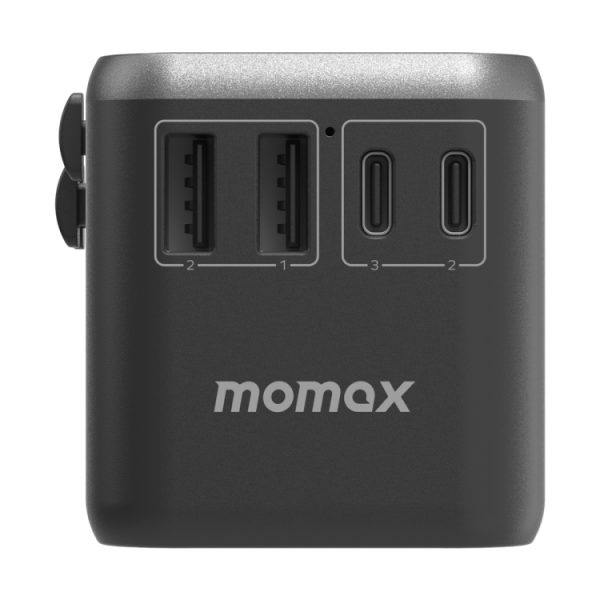 MOMAX 1-World UA8 PD 65W snellader-lichtnetadapter, UA8