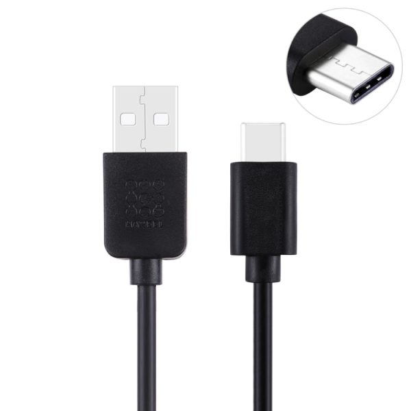 HAWEEL 1 m USB-C / Type-C naar USB 2.0 data- en oplaadkabel, Type-C 1m