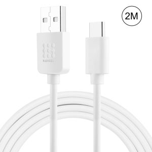 HAWEEL 2 m USB-C / Type-C naar USB 2.0 data- en oplaadkabel, Type-C 2m