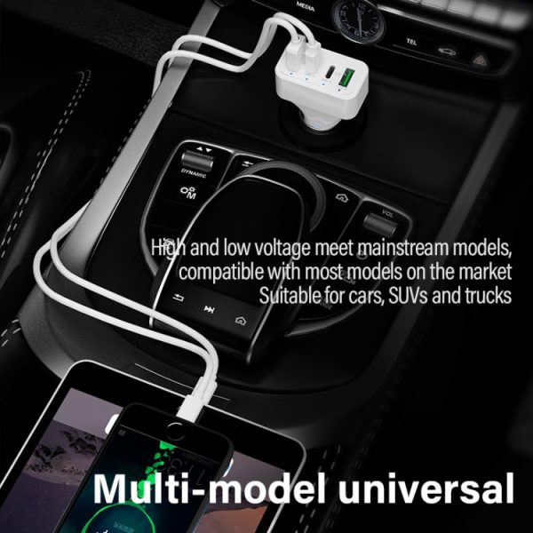 WLX-K26 40W DUAL PD + DUAL QC MULTI-FUNCTIE Autolader