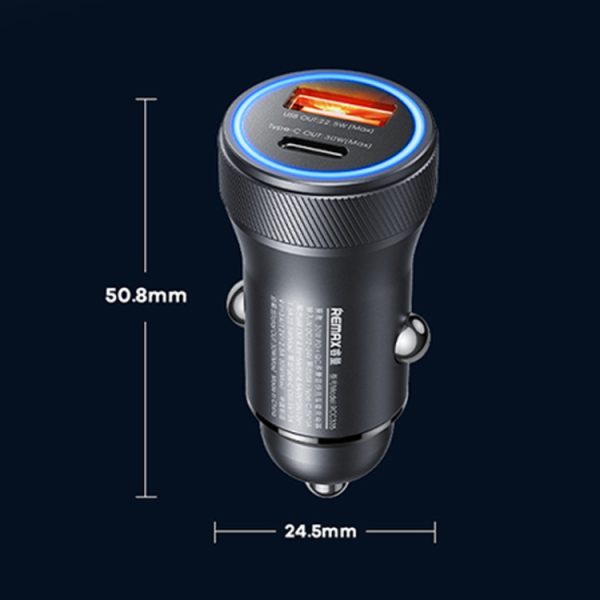 REMAX RCC335 Seaya serie 2 in 1 auto 30W PD snellader