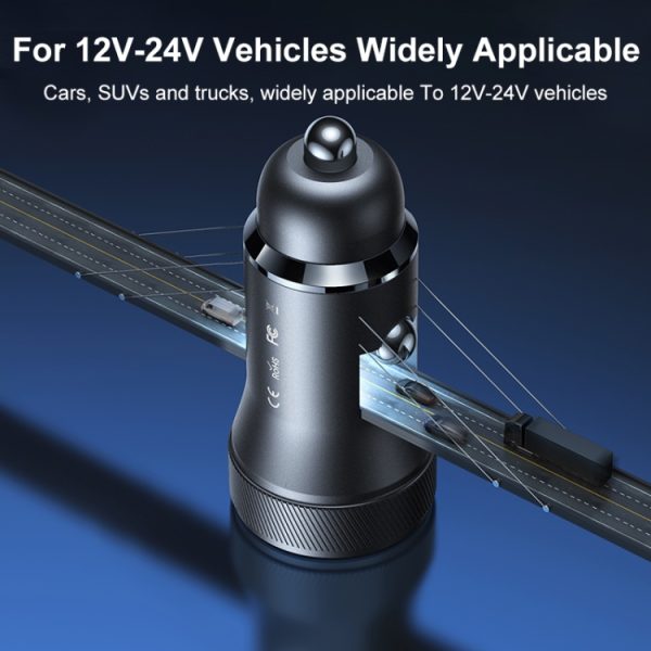 REMAX RCC335 Seaya serie 2 in 1 auto 30W PD snellader