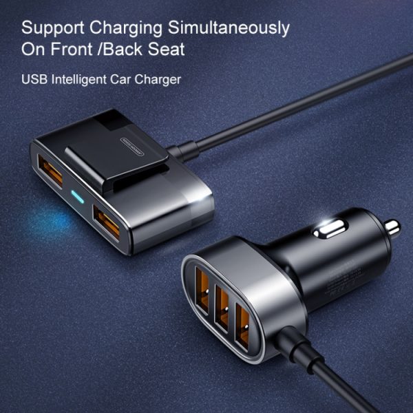 JOYROOM JR-CL03 6.2A Multi 5-poorts USB slimme autolader