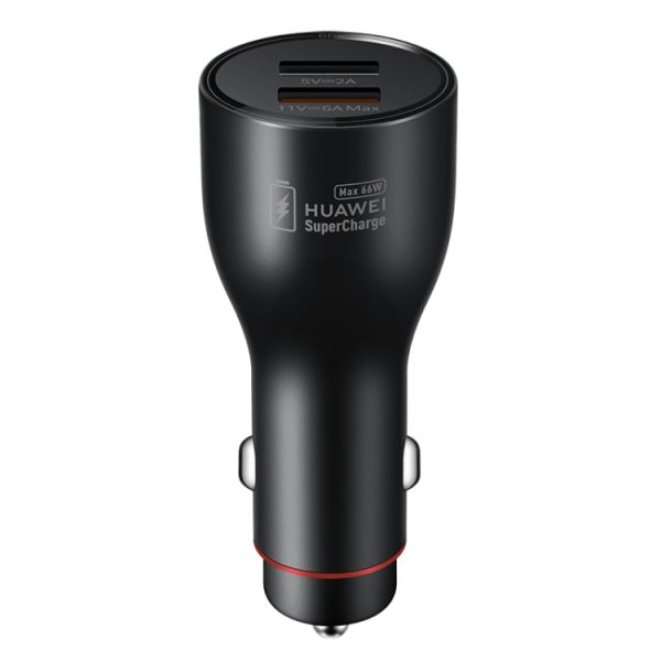 Originele Huawei P0006 Dual USB Interface Supersnel opladen Autolader (max. 66W), P0006