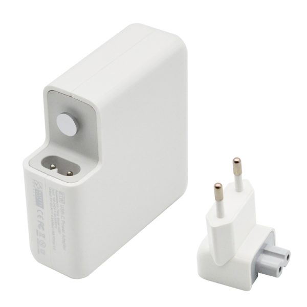 Draagbare oplader van 87 W Type-C-lichtnetadapter met 1,8 m Type-C-oplaadkabel, EU-stekker, 87W EU Plug