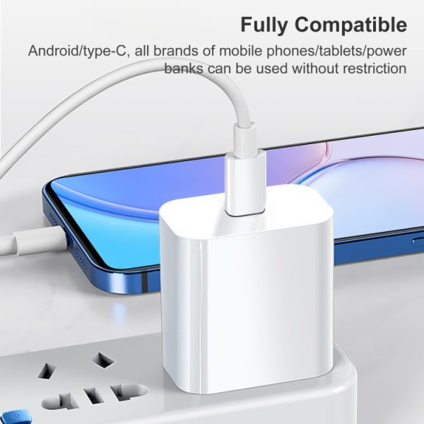 PD 20W enkele USB-C / Type-C interface reisoplader, Amerikaanse stekker