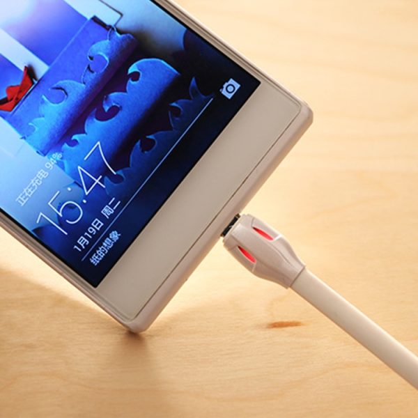 Remax RC-035A USB naar USB-C / Type-C Laser oplaadgegevenskabel, kabellengte: 1m