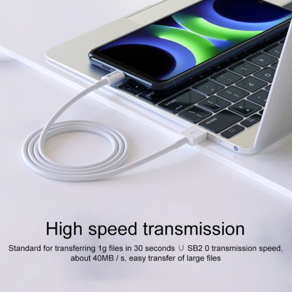 IVON CA70 Type-C / USB-C snellaaddatakabel, lengte: 1m, Type-C, Length: 1m