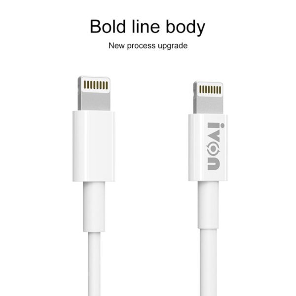 IVON CA70 Type-C / USB-C snellaaddatakabel, lengte: 1m, Type-C, Length: 1m