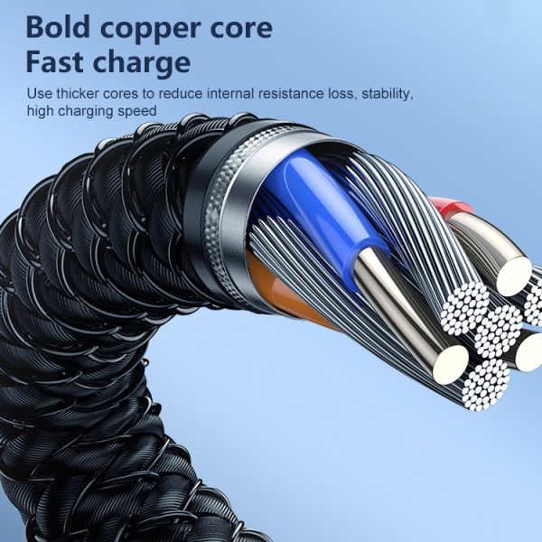 Remax RC-140A Thor Series 65W USB-C / Type-C tot USB-C / Type-C Draagbare Lanyard Data Kabel, Kabellengte: 1.2m
