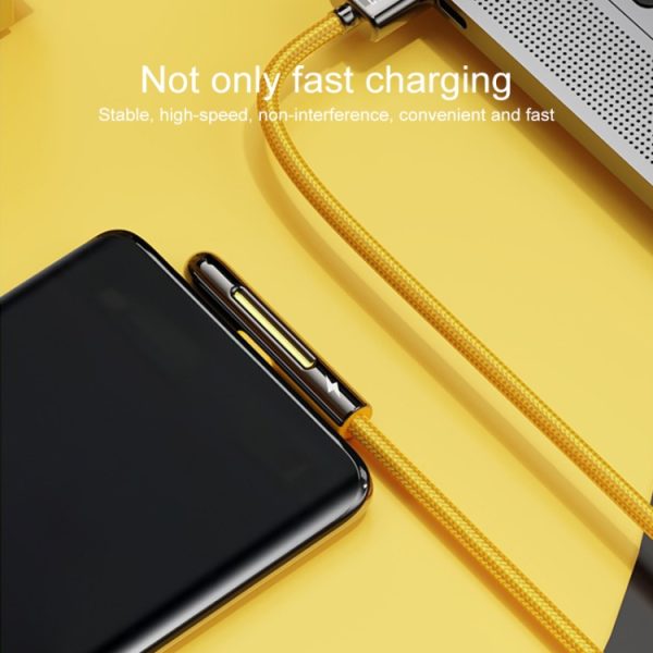 ROCK M3 Type-C / USB-C T-vorm PD snellaaddatakabel, lengte: 1m, Type-C