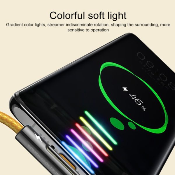 ROCK M3 Type-C / USB-C T-vorm PD snellaaddatakabel, lengte: 1m, Type-C