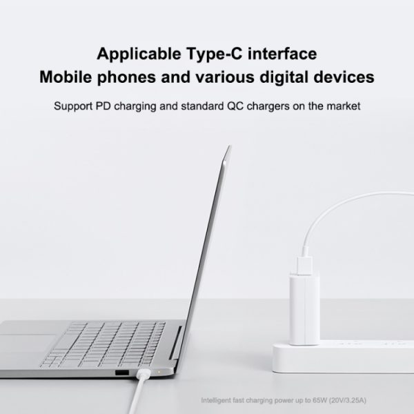 Originele Xiaomi 6A USB naar USB-C / Type-C snellaaddatakabel, lengte: 1m