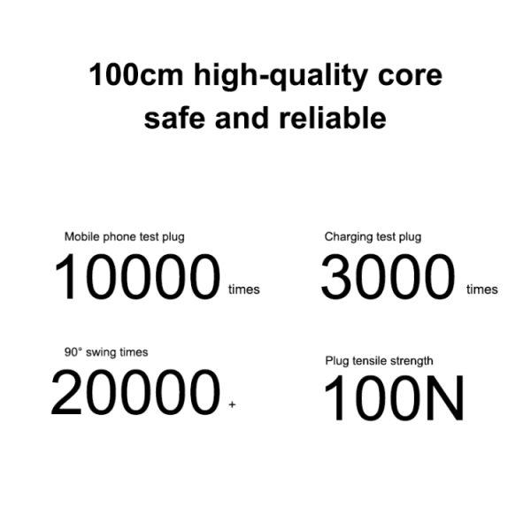Originele Xiaomi 6A USB naar USB-C / Type-C snellaaddatakabel, lengte: 1m