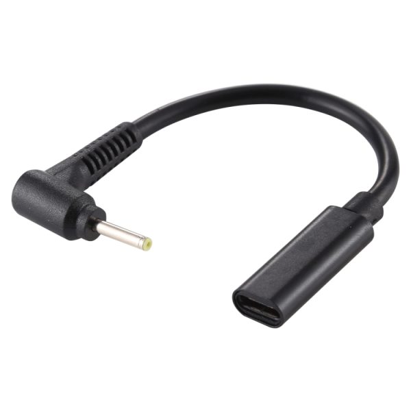 2.5x0.7mm Male naar USB-C / Type-C Female oplaadkabel