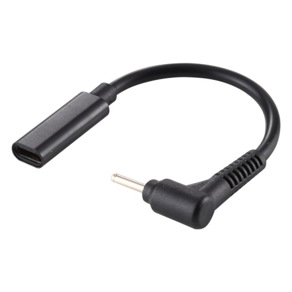 2.5x0.7mm Male naar USB-C / Type-C Female oplaadkabel