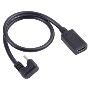 U-vormige USB-C / TYPE-C MANNELIJKE NAAR FEMALE verlengkabel