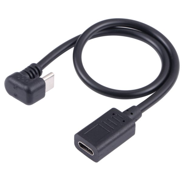 U-vormige USB-C / TYPE-C MANNELIJKE NAAR FEMALE verlengkabel