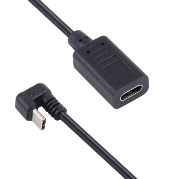 U-vormige USB-C / TYPE-C MANNELIJKE NAAR FEMALE verlengkabel