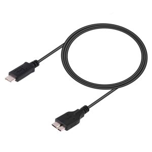 USB-C 3.1 / Type-C mannetje naar micro USB 3.0 datakabel, lengte: 1m
