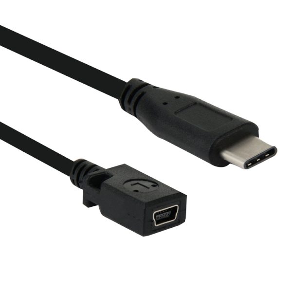 USB-C / Type-C 3.0 Mannelijk naar Mini USB Vrouwelijke kabeladapter