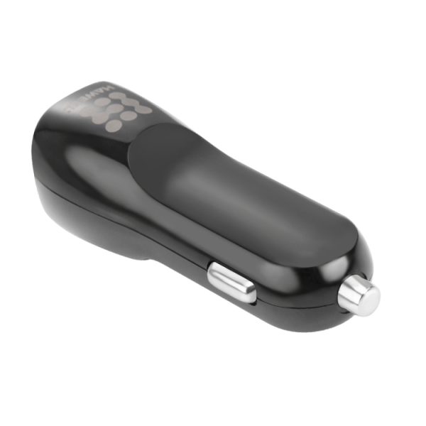 HAWEEL Hoge kwaliteit 2.1A + 1A dubbele USB-poorten autolader, HK Black, US  Black, US White, UK White, UK Black, White, Black